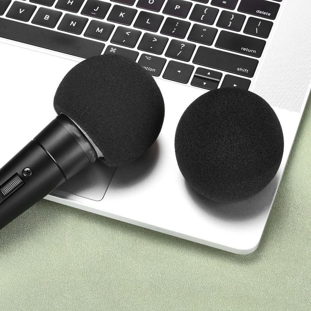 Microphone Capsule - Replacement Mic Windscreen Cover Flocked Sponge