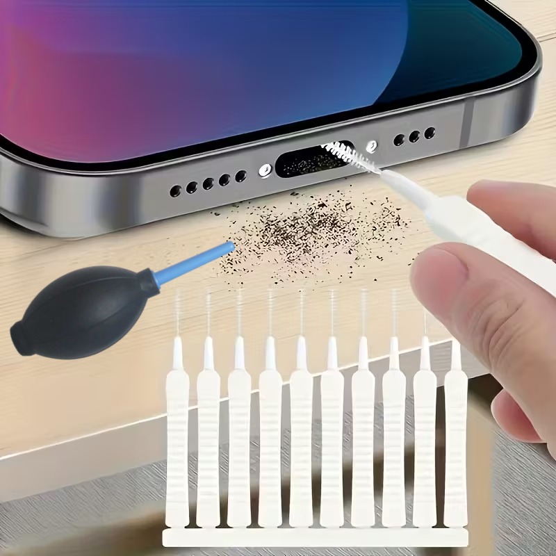 Diy Headphone - 21pcs Random Color Phone Cleaner Brush
