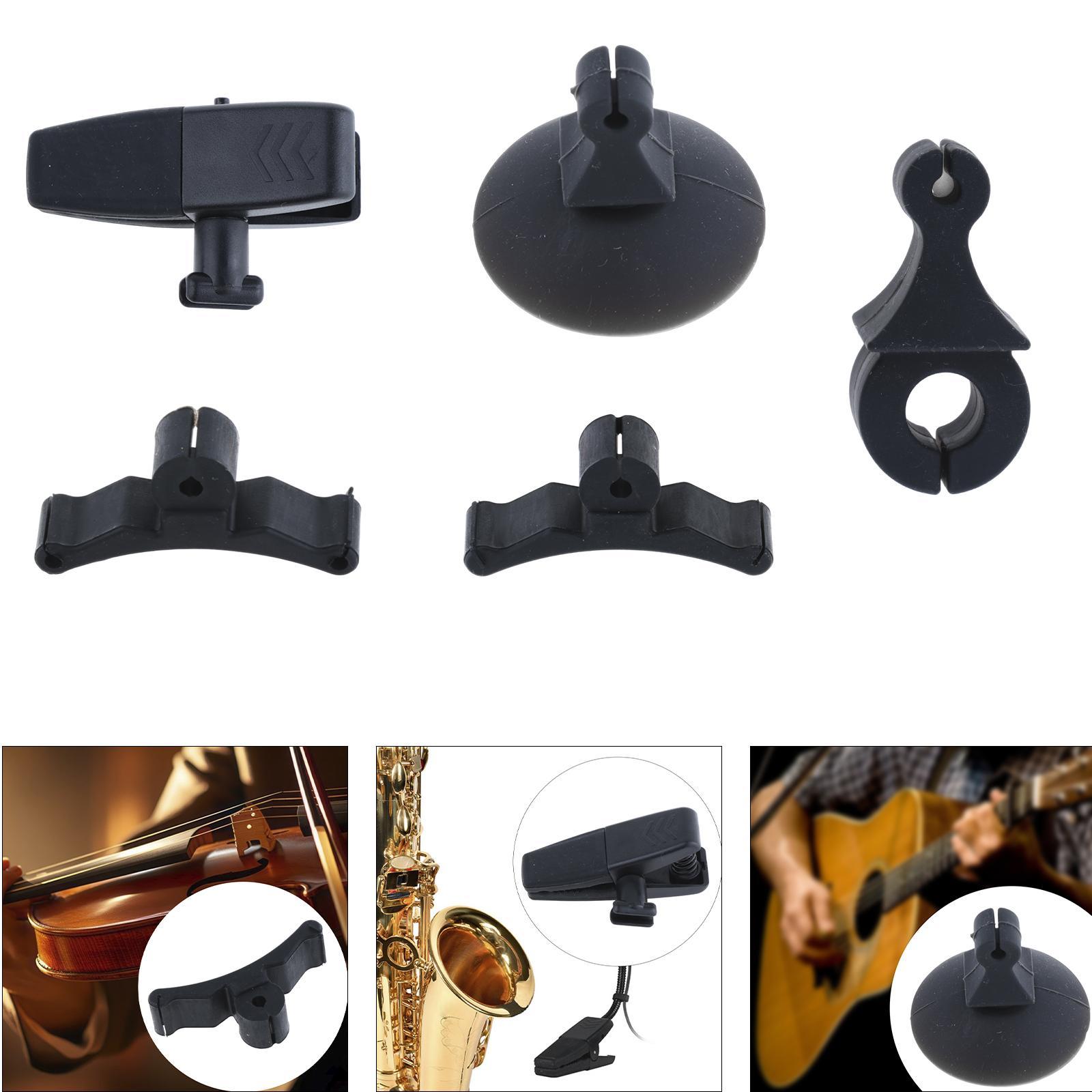 Microphone Capsule - Instrument Microphone Clip Multiuse Condenser Microphone