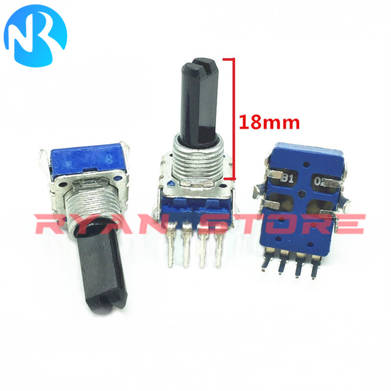 Potentiometer 10K - 5PCS Potentiometer RK11 B102 B502 B103
