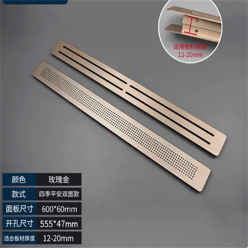 60mm Vent Grille Premium Wide  - огляд і ціна Ventilation Grille Aluminum