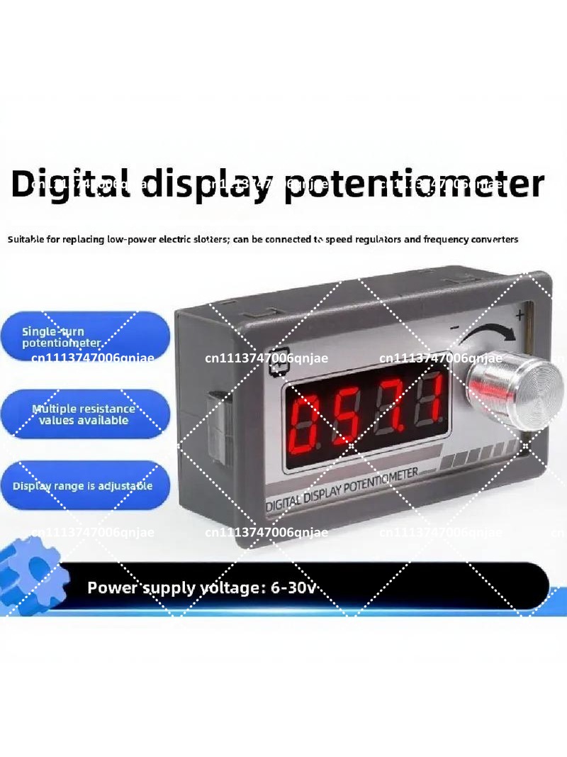 Digital Display Potentiometer  - огляд і ціна Potentiometer 10K