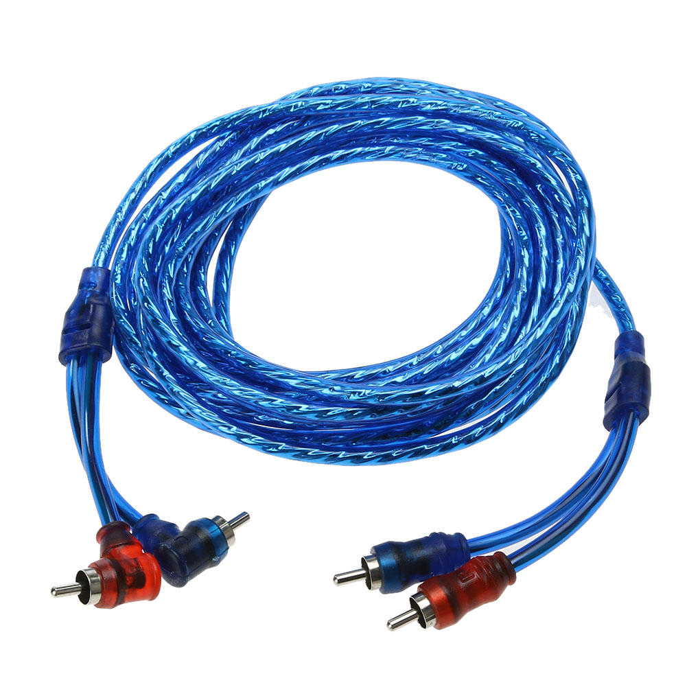 Car Styling 5m RCA Interconnec - огляд і ціна Audio Jumper Wire