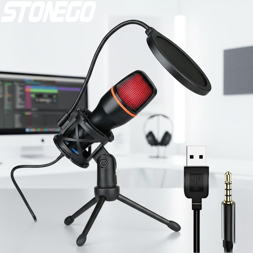 Professional USB Condenser Mic - огляд і ціна Condenser Microphone Kit