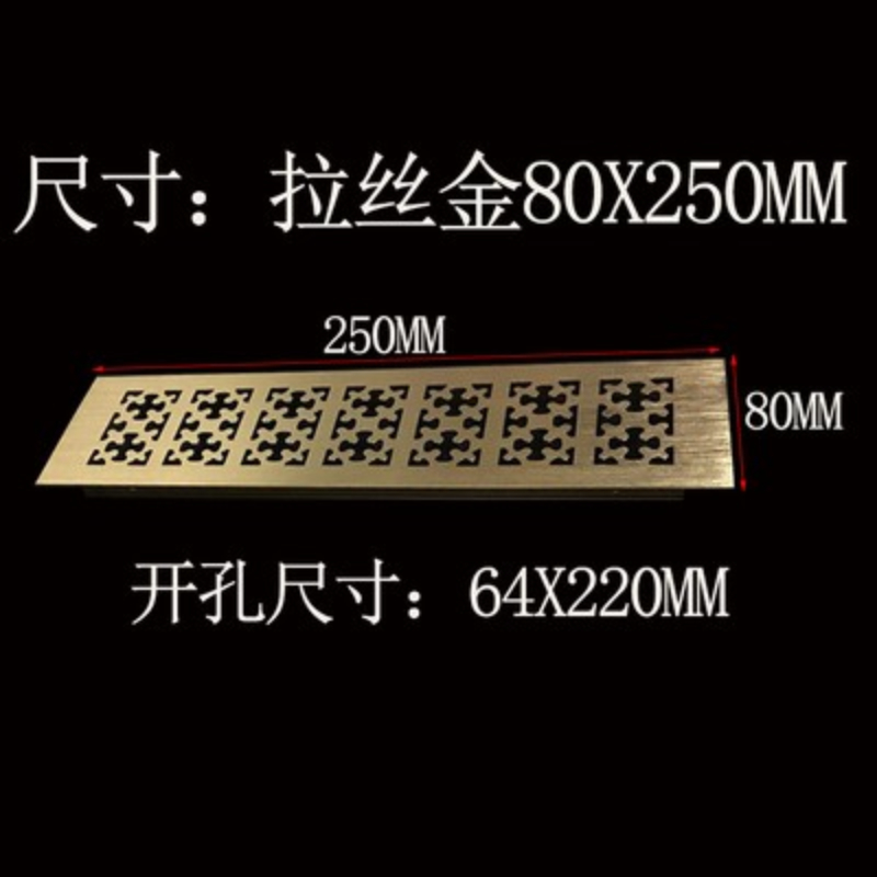 8cm ventilation grille Wide An - огляд і ціна Ventilation Grille Aluminum