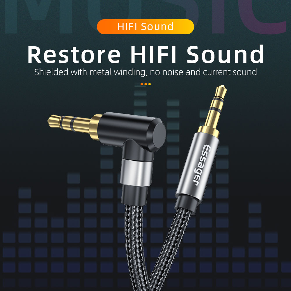 Essager Aux Extension Cable 3. - огляд і ціна Audio Jumper Wire