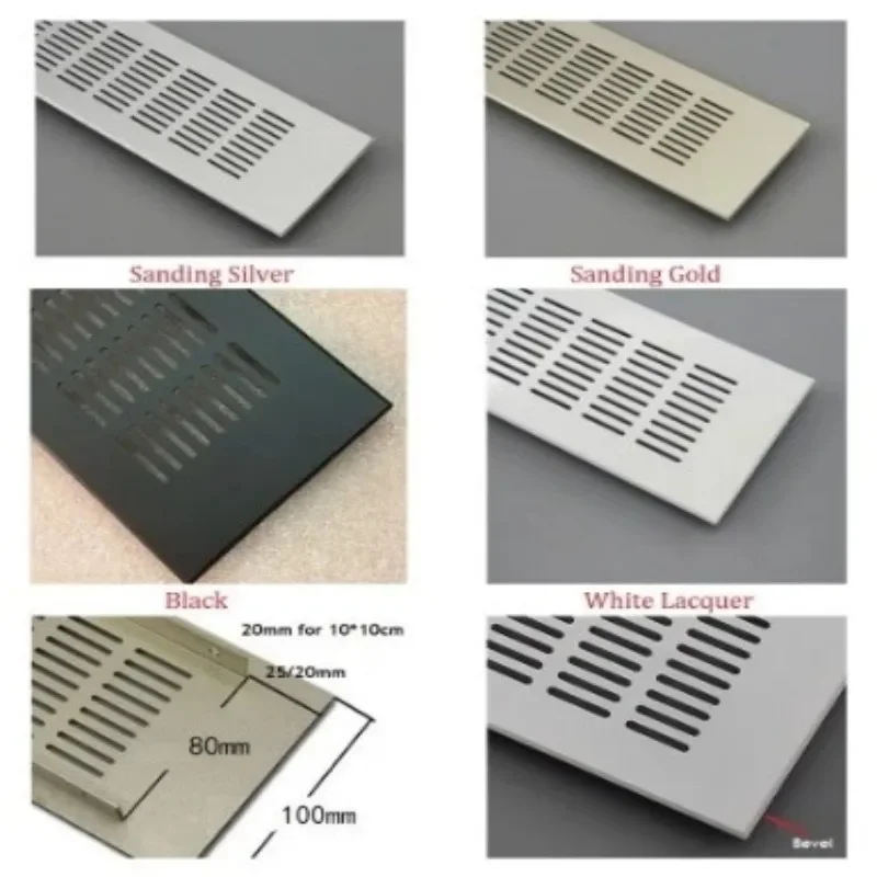 Premium Wide Square Rectangle  - огляд і ціна Ventilation Grille Aluminum