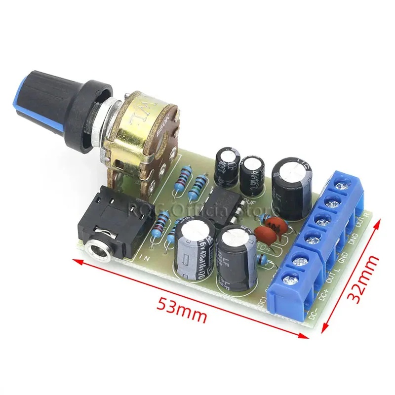TDA2822 TDA2822M Amplifier Boa - огляд і ціна Audio Amplifier Board