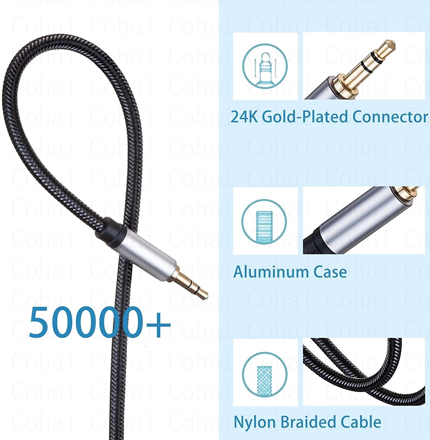 3.5mm Jack Audio Cable Jack 3. - огляд і ціна Audio Jumper Wire