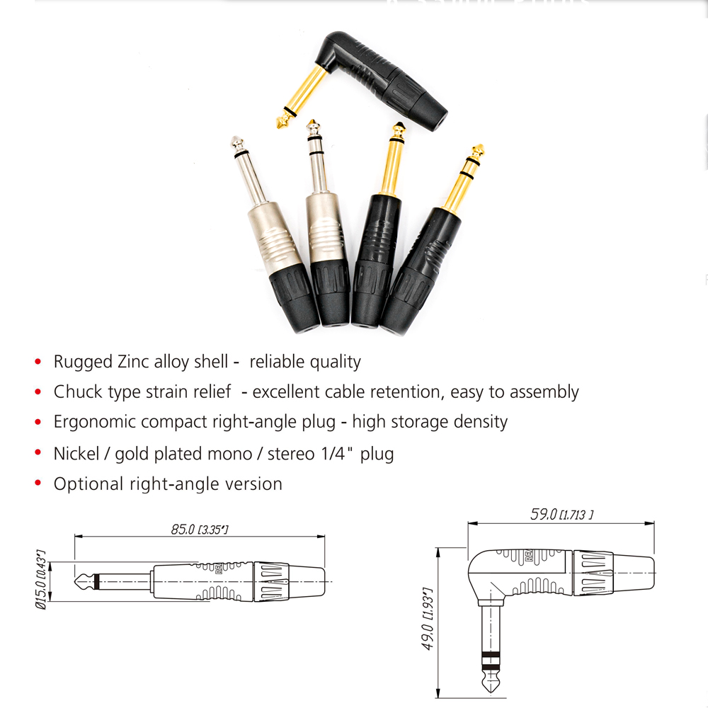 Neutrik's REAN 6.35mm Stereo T - огляд і ціна Trs Cable