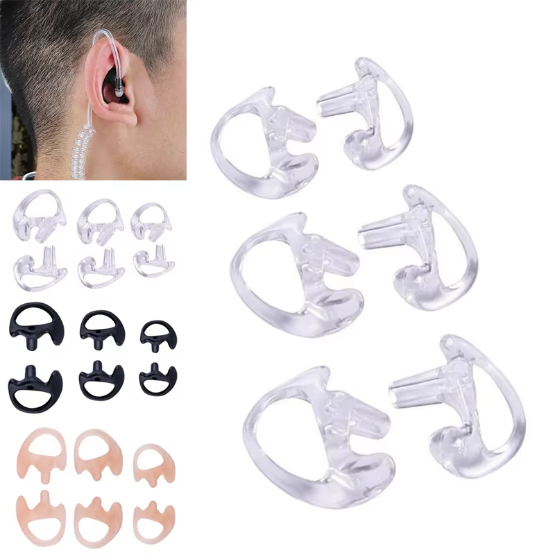 2PCS Ear Molds Soft 2-Way Radi - огляд і ціна Diy Headphone