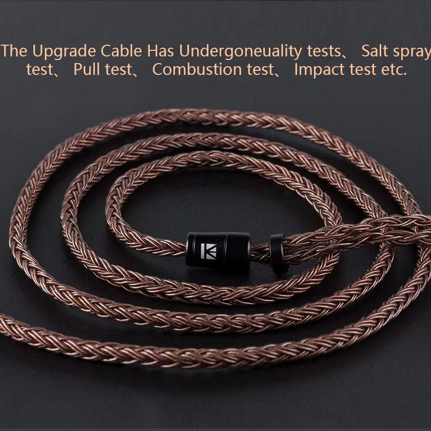 KBEAR 16 core 2-pin IEM headph - огляд і ціна Trs Cable