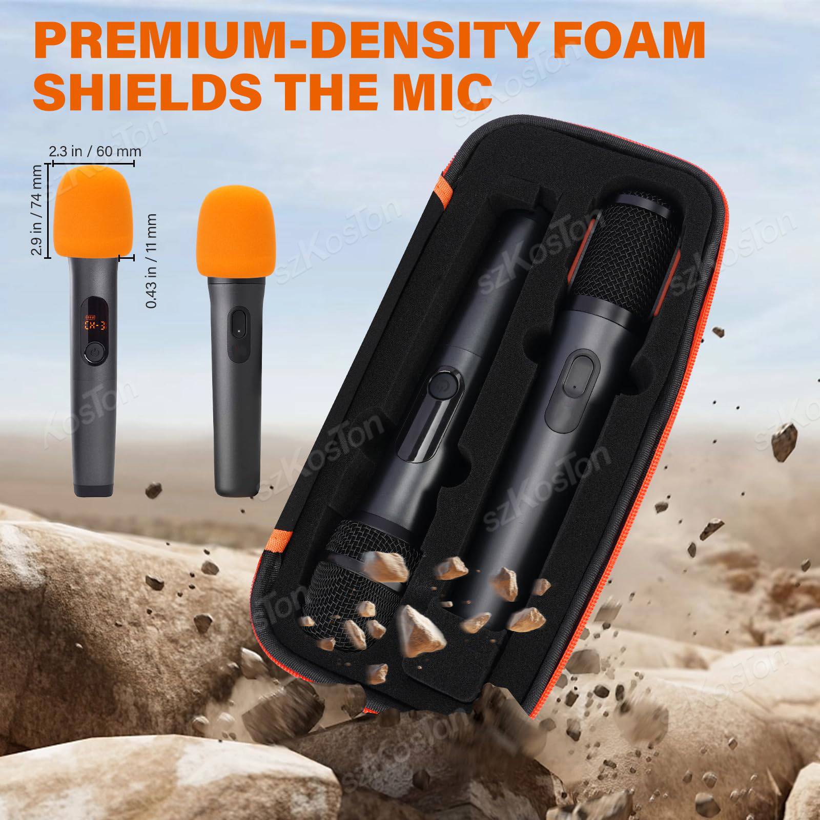 Travel Portable Storage Bag Ad - огляд і ціна Microphone Capsule