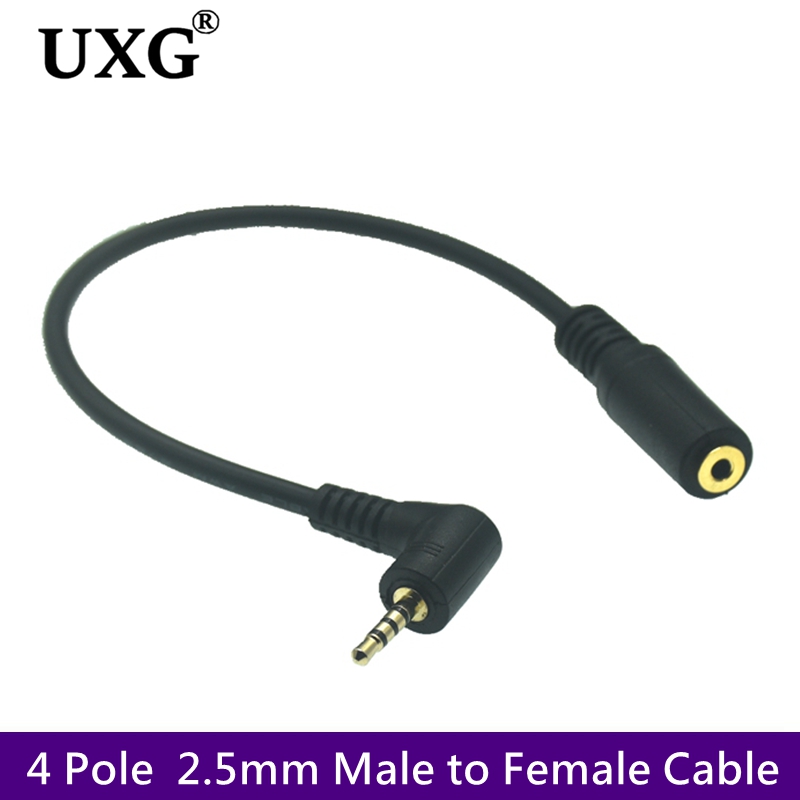 4 Pole Stereo 2.5mm Male To Fe - огляд і ціна Audio Jumper Wire