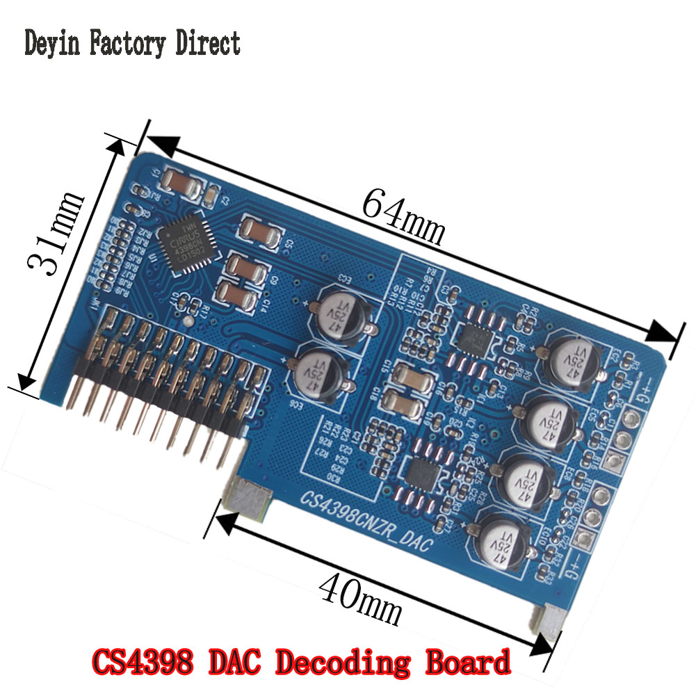 CS4398 DAC Decoding Board CS43 - огляд і ціна Dac Board