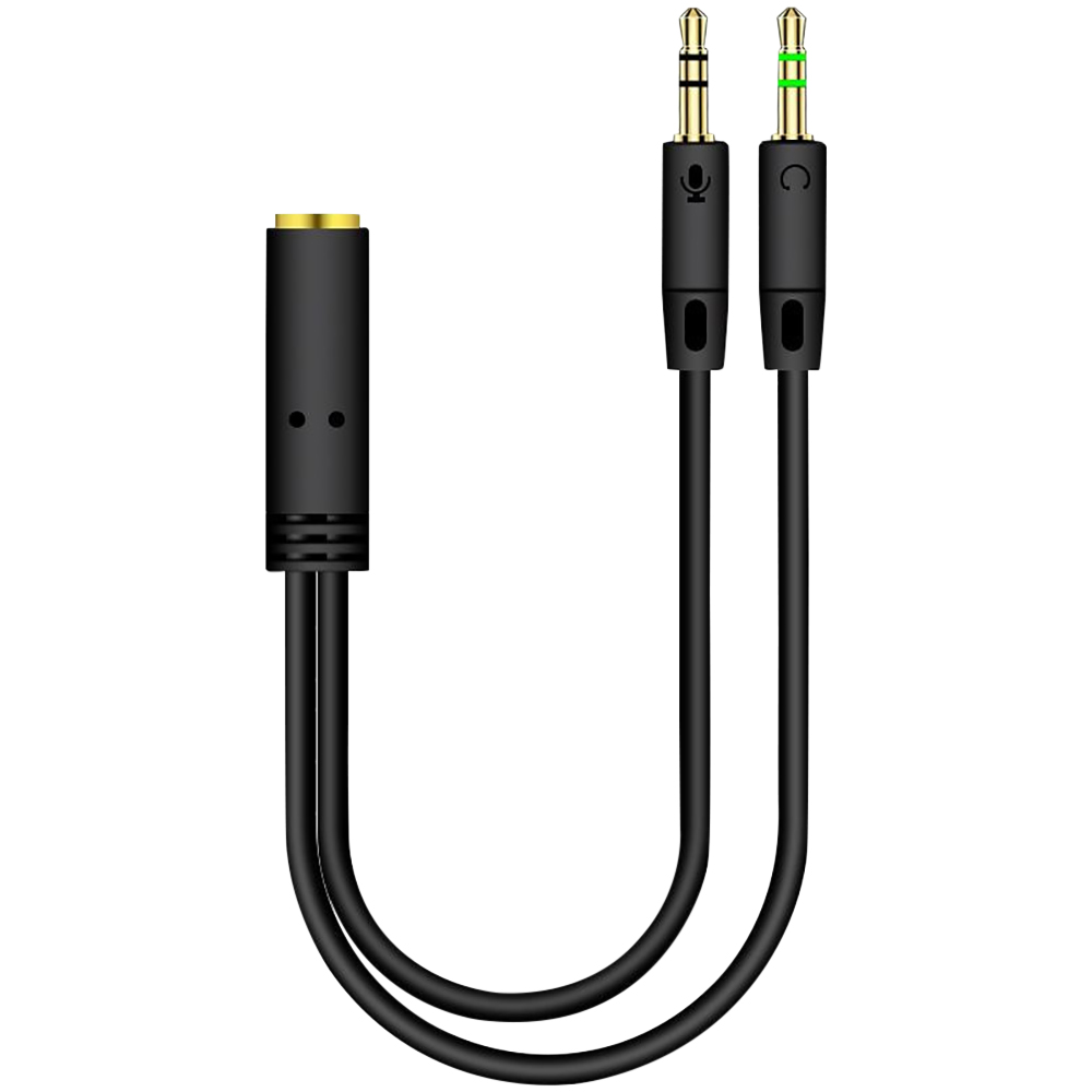 3.5mm Jack 2 Male To 1 Female  - огляд і ціна Audio Jumper Wire