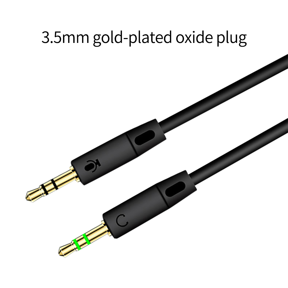 3.5mm Jack 2 Male To 1 Female  - огляд і ціна Audio Jumper Wire