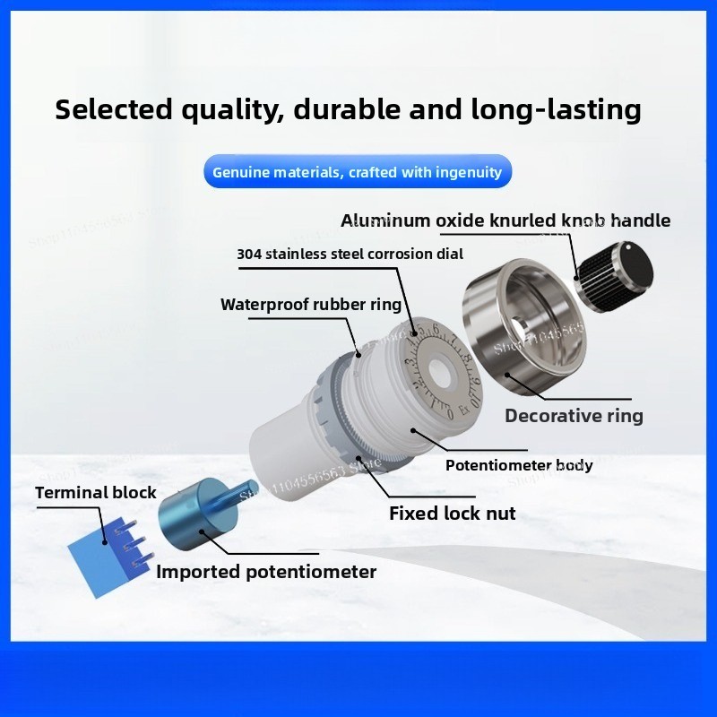 8055S Explosion-Proof Dust-Pro - огляд і ціна Potentiometer 10K
