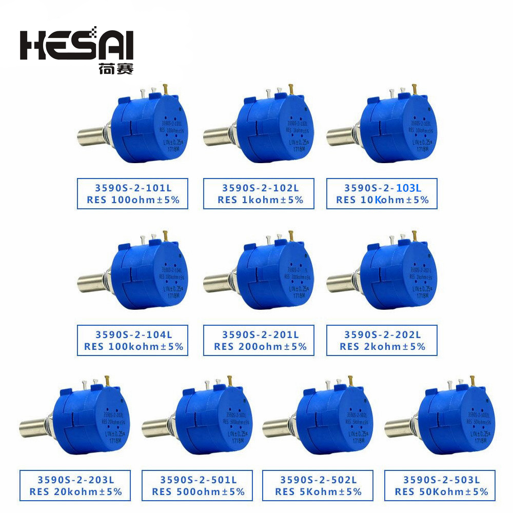 3590S-2-103L 3590S 10K ohm Pre - огляд і ціна Potentiometer 10K