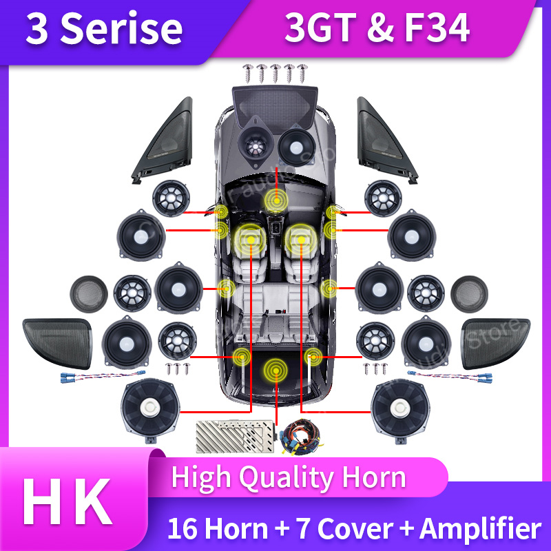 Car Speaker Kit For BMW F34 GT - огляд і ціна Tweeter