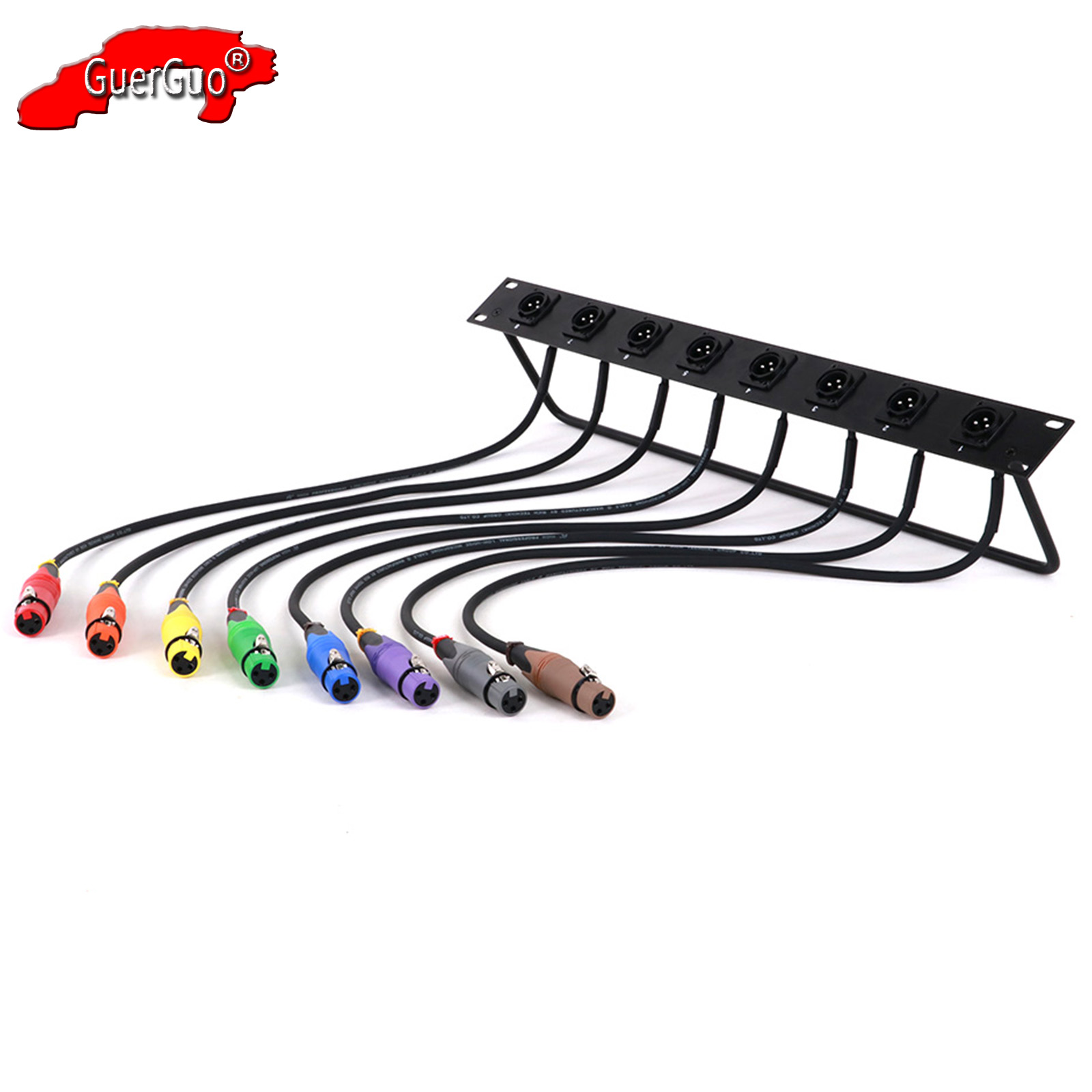 8-Way 1U Cabinet XLR Audio Jum - огляд і ціна Audio Jumper Wire