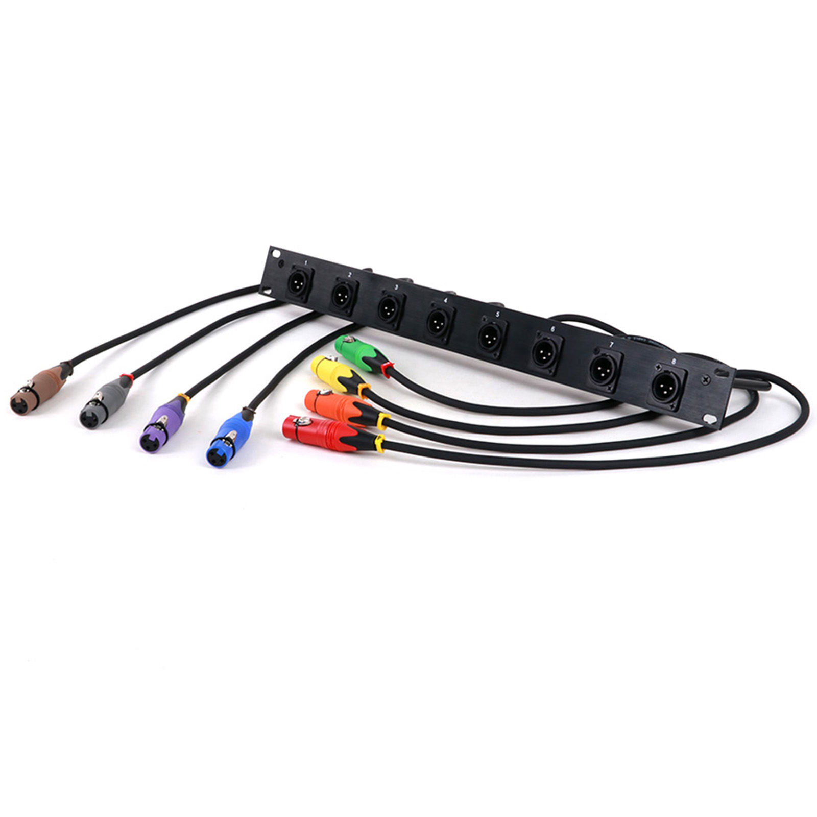 8-Way 1U Cabinet XLR Audio Jum - огляд і ціна Audio Jumper Wire