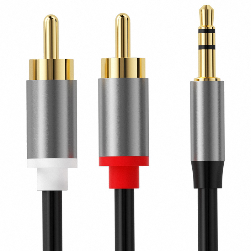 3.5 mm To 2RCA Double Lotus Au - огляд і ціна Audio Cable Rca